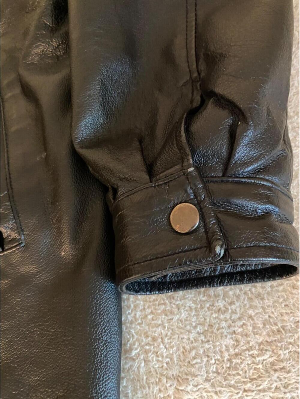 VTG Andrade World Series of Poker Leather Jacket WSOP Large Removable Lining - Picture 5 of 16